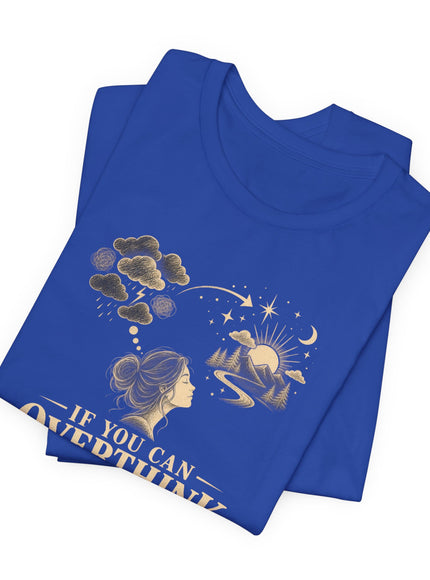 "Overthink" Unisex Jersey Short Sleeve Tee