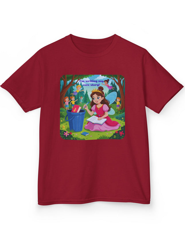 "I'm Writing my Own Story!" Kids Heavy Cotton Tee