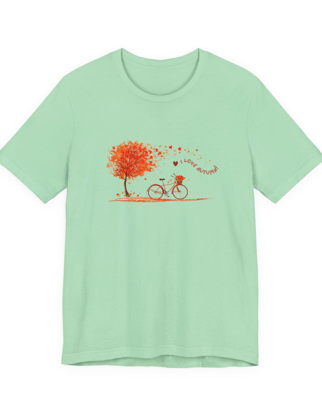 "I Love Autumn" Unisex Jersey Short Sleeve Tee