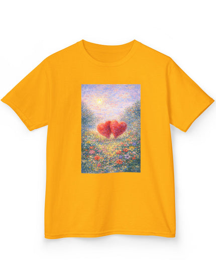 "Valentine's Day - Monet Style" Kids Heavy Cotton Tee