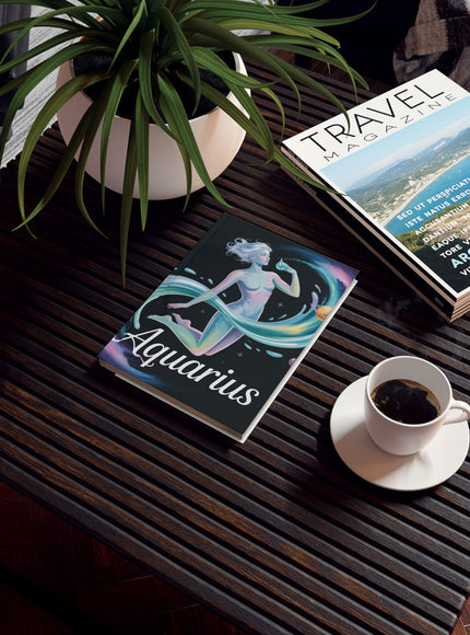 "Aquarius" Hardcover Journal