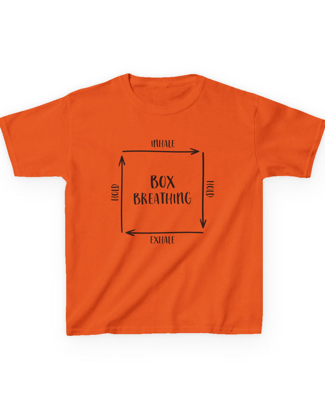 "Box Breathing" Kids Heavy Cotton Tee