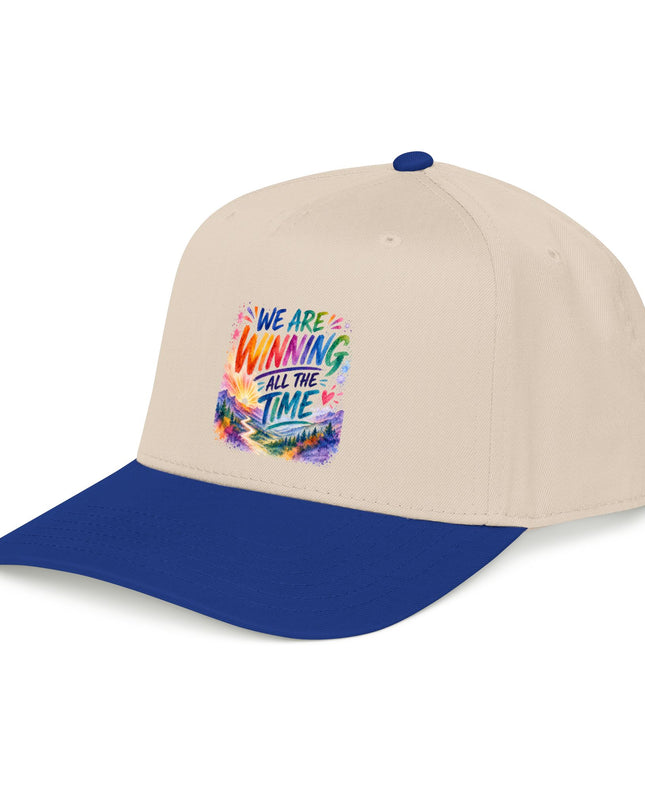 "We are Winning all the Time" Mid Profile Baseball Cap