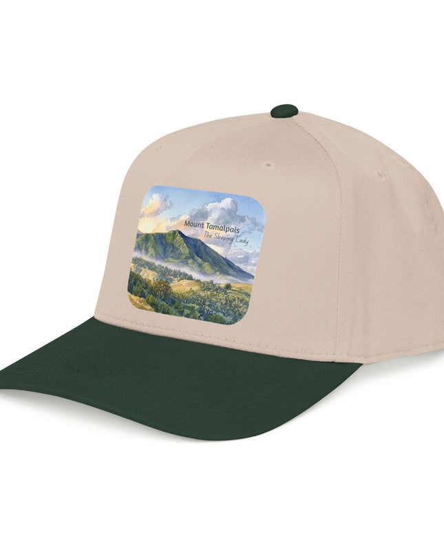 "Mount Tamalpais, the Sleeping Lady" Mid Profile Baseball Cap