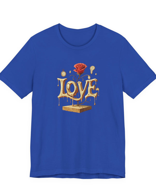 "Love - Salvador Dali Style" Unisex Jersey Short Sleeve Tee