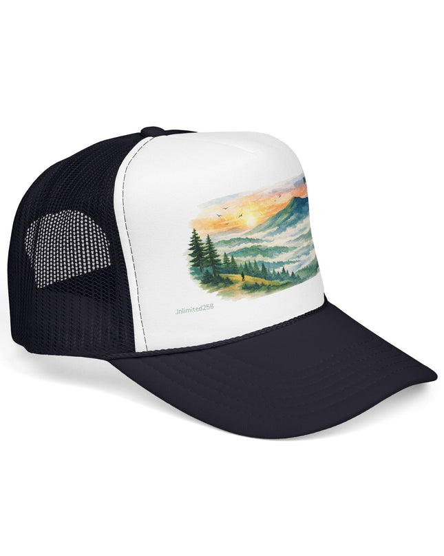 "Marin County, Where the Hills Meet the Sky" Foam Trucker Hat