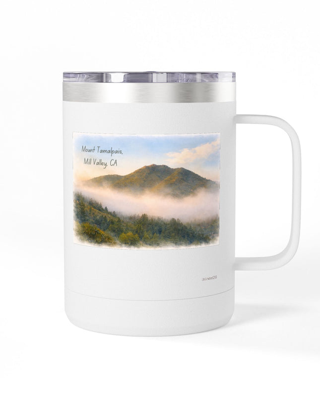 "Mount Tamalpais, Mill Valley, California" Coffee Mug Tumbler, 15oz