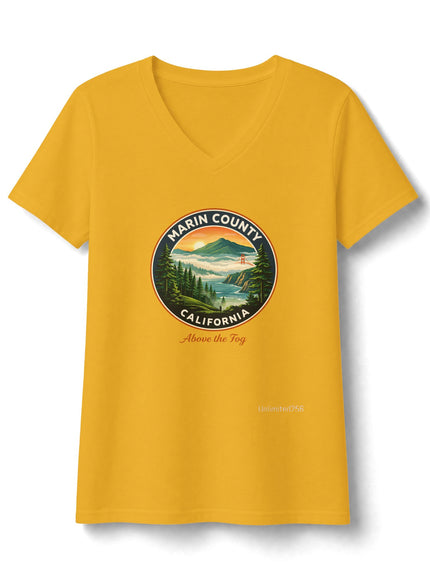 "Above the Fog" Women's Fan Favorite V-Neck Tee