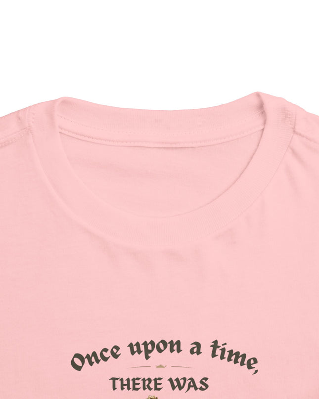 "She Saved Herself" Toddler Short Sleeve Tee