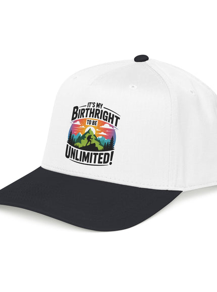 "It's my Birthright to be Unlimited" Mid Profile Baseball Cap