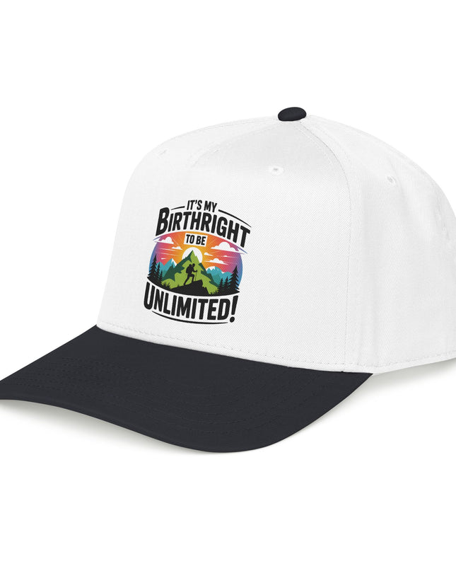"It's my Birthright to be Unlimited" Mid Profile Baseball Cap