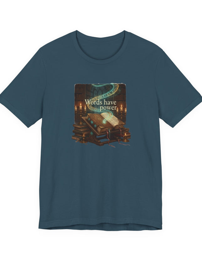 "Words Have Power Unisex Jersey Short Sleeve Tee