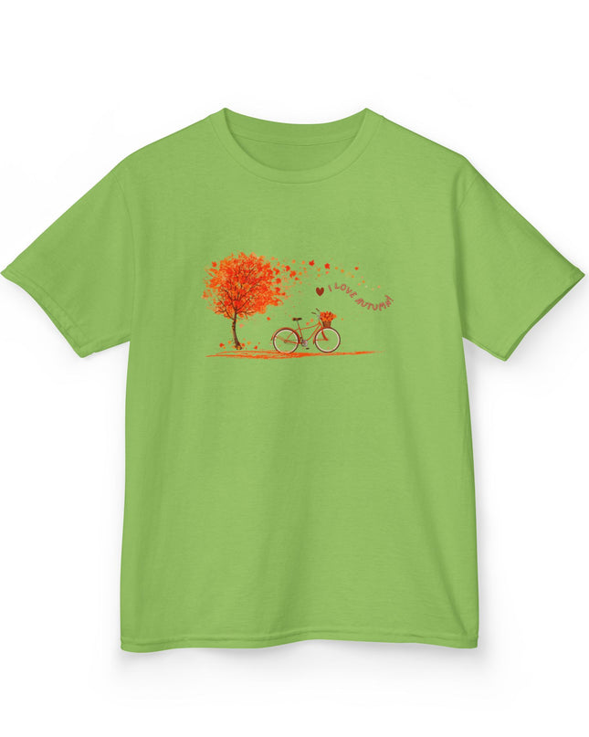 "I Love Autumn" Kids Heavy Cotton Tee