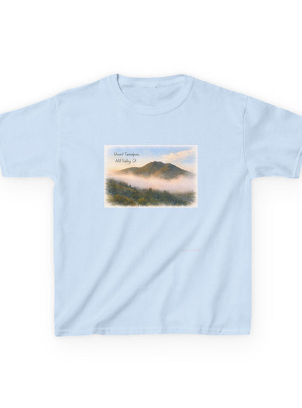 "Mount Tamalpais, Mill Valley, California Kids Heavy Cotton Tee