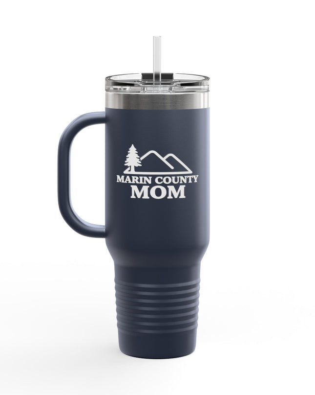 "Marin County Mom" Insulated Travel Mug, 40oz