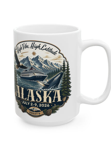 "Alaska" Ceramic Mug, (11oz, 15oz)
