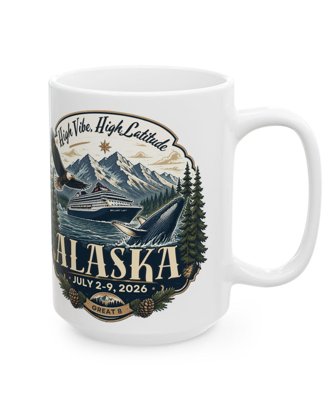 "Alaska" Ceramic Mug, (11oz, 15oz)