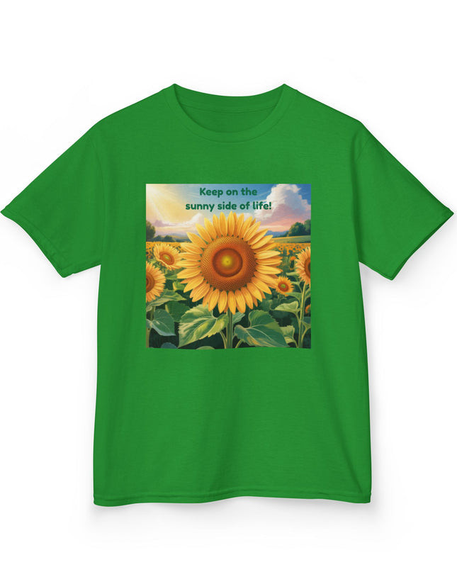 "Keep on the Sunny Side of Life" Kids Heavy Cotton Tee