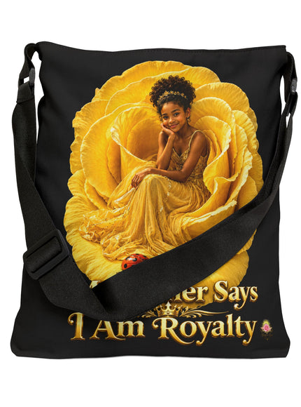 "My Father Says I am Royalty" Adjustable Tote Bag (AOP)