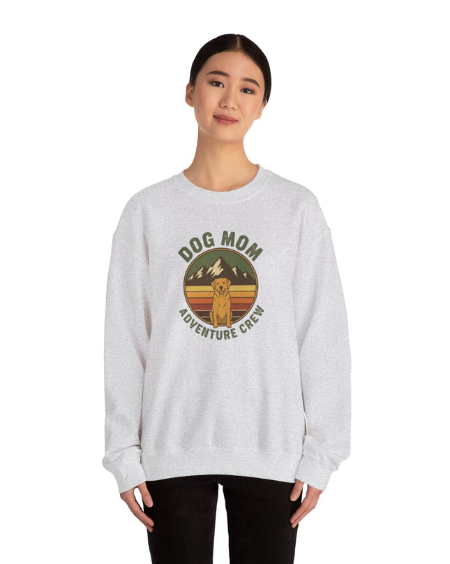 "Dog Mom Adventure Crew" Unisex Adult Sweatshirt