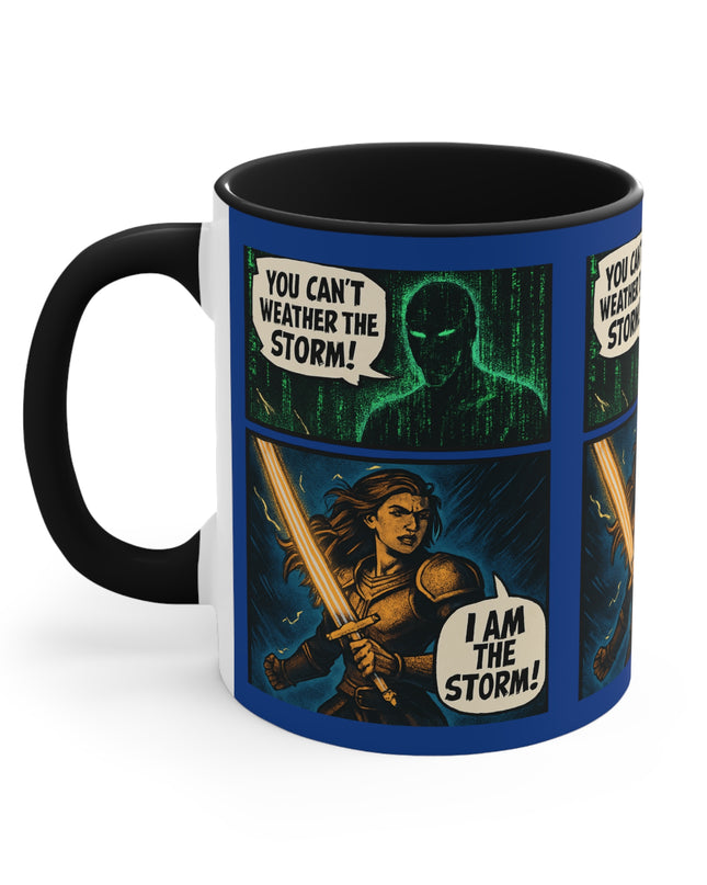 "I Am the Storm" Accent Mug