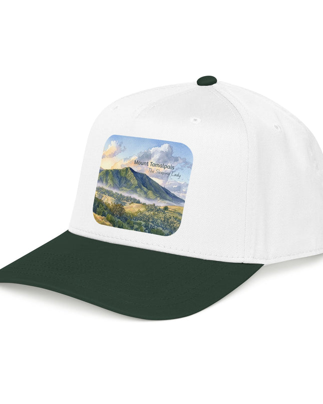 "Mount Tamalpais, the Sleeping Lady" Mid Profile Baseball Cap