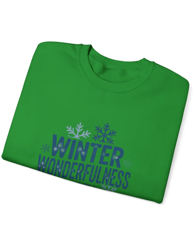 "Winter Wonderfulness" Unisex Adult Sweatshirt