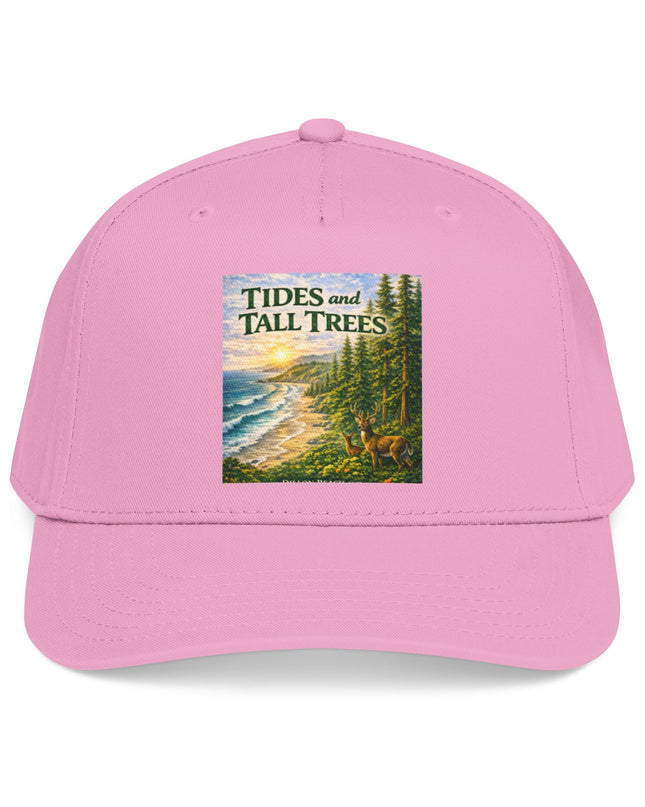 "Tides and Tall Trees" Mid Profile Baseball Cap