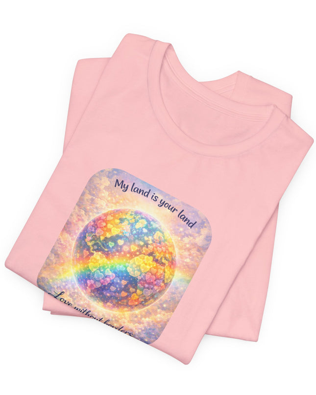"My Land is Your Land" Unisex Jersey Short Sleeve Tee