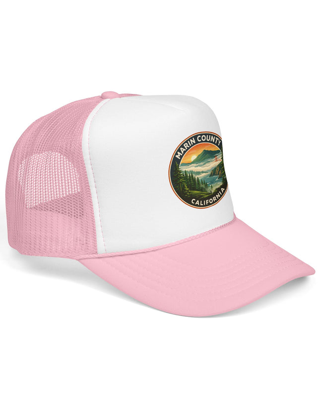 "Marin County, Above the Fog" Foam Trucker Hat