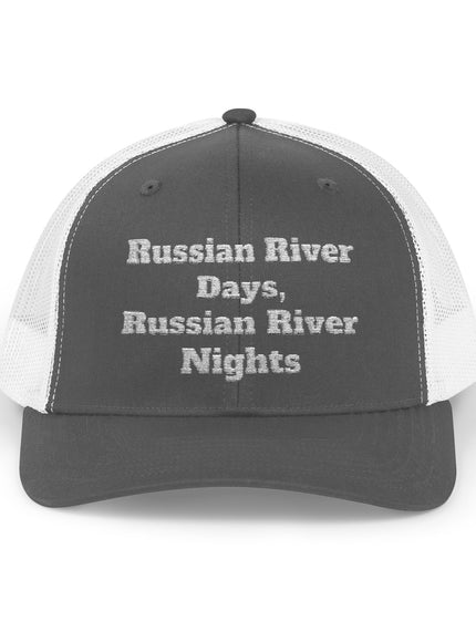 "Russian River Days, Russian River Nights" Snapback Trucker Cap