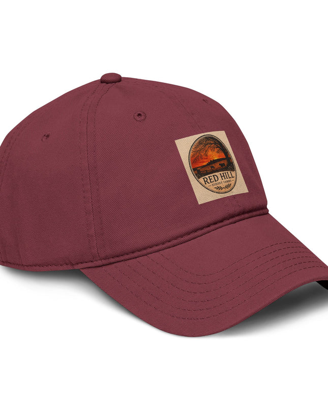 "Red Hill Sunset Farms" Garment Washed Baseball Cap