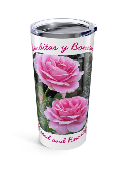 "Blessed and Beautiful" Tumbler 20oz
