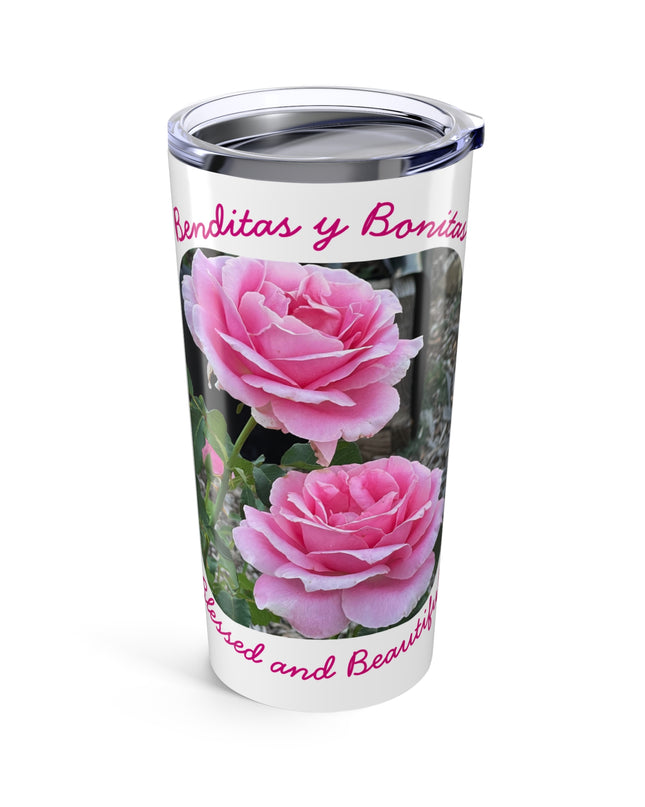 "Blessed and Beautiful" Tumbler 20oz