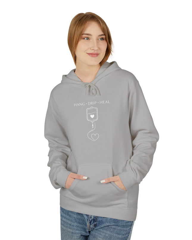 "Hang, Drip, Heal" Unisex Midweight Softstyle Fleece Hoodie
