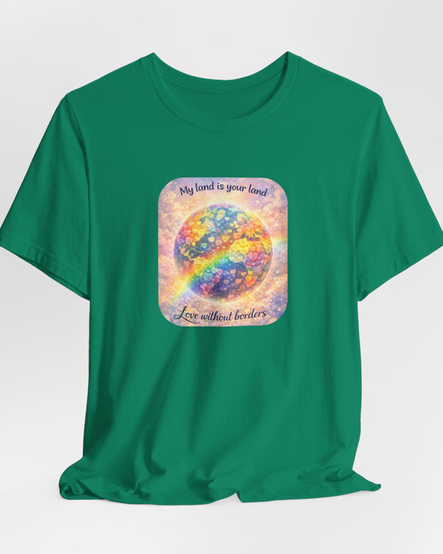 "My Land is Your Land" Unisex Jersey Short Sleeve Tee