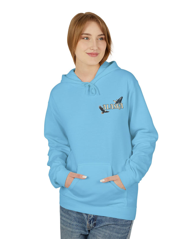 "Alaska" Unisex Midweight Softstyle Fleece Hoodie