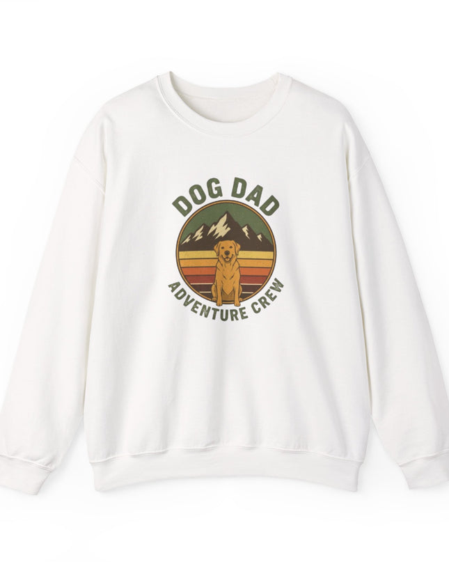 "Dog Dad Adventure Crew" Unisex  Adult Sweatshirt