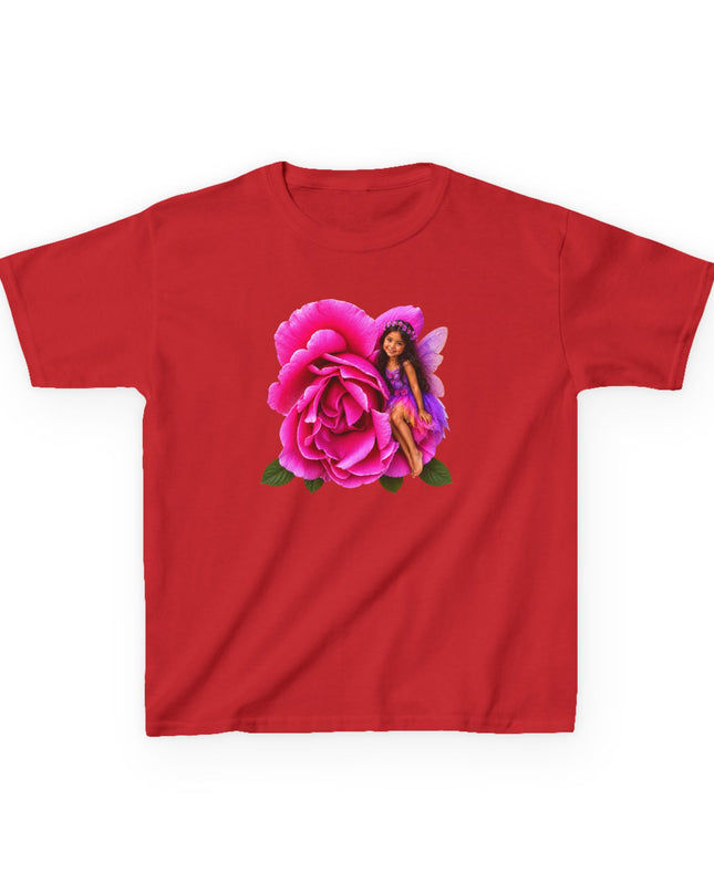 "Rose Fairy" Kids Heavy Cotton Tee
