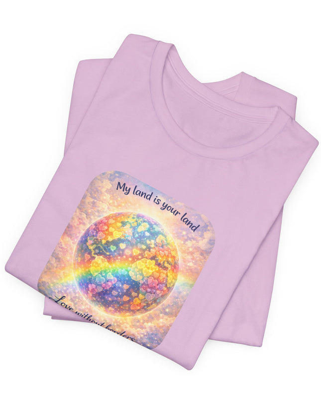 "My Land is Your Land" Unisex Jersey Short Sleeve Tee