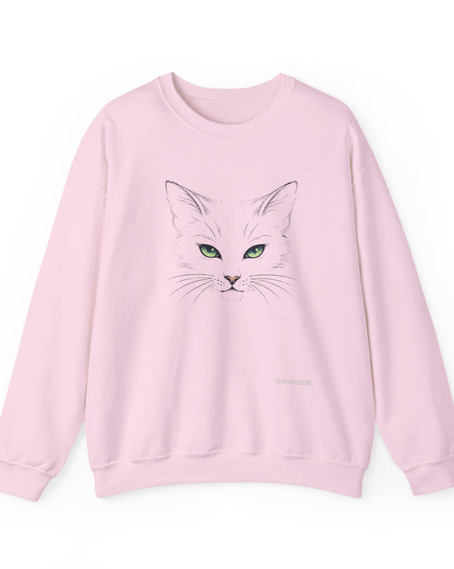 "Cat Face Sketch" Unisex Adult Sweatshirt
