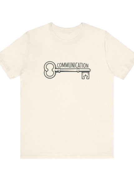 "Communication is Key" Unisex Jersey Short Sleeve Tee