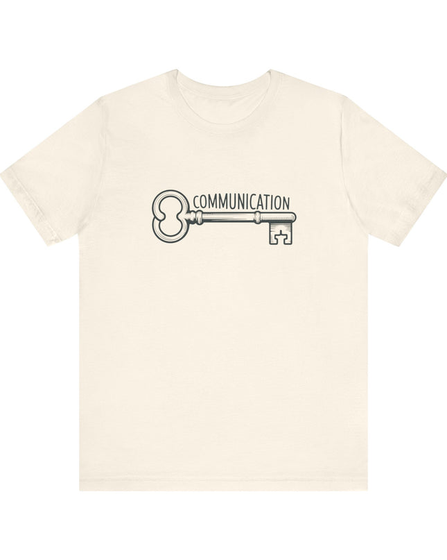 "Communication is Key" Unisex Jersey Short Sleeve Tee