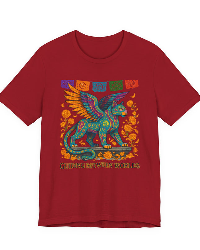 "Guiding Between Worlds" Unisex Jersey Short Sleeve Tee
