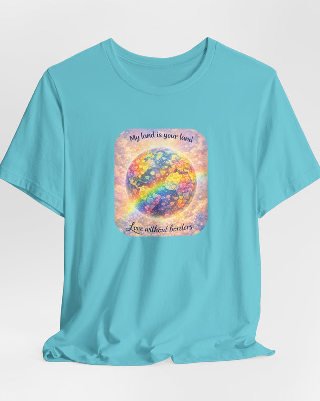 "My Land is Your Land" Unisex Jersey Short Sleeve Tee