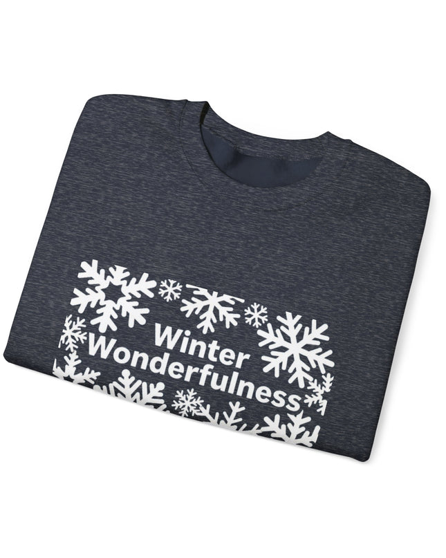 "Winter Wonderfulness" Unisex Adult Sweatshirt
