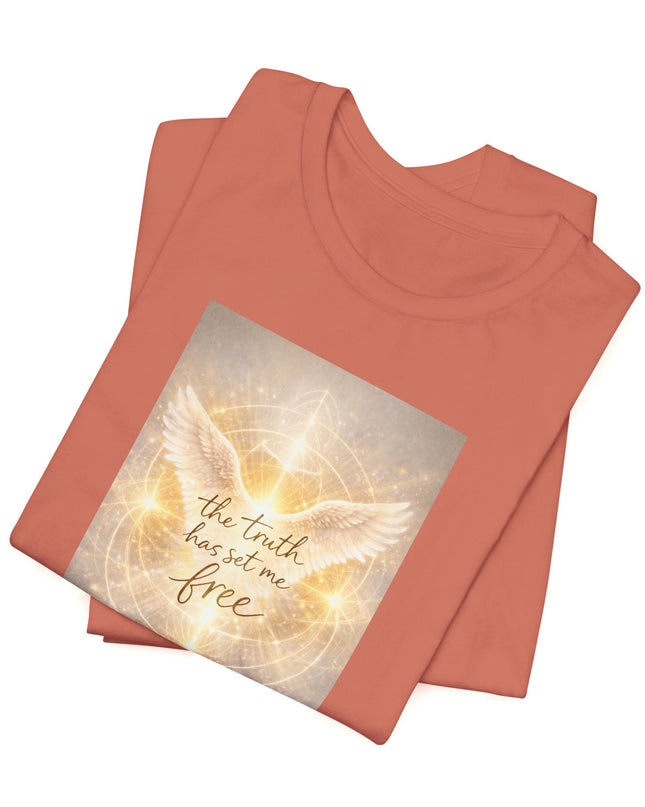 "The Truth Has Set Me Free" Unisex Jersey Short Sleeve Tee
