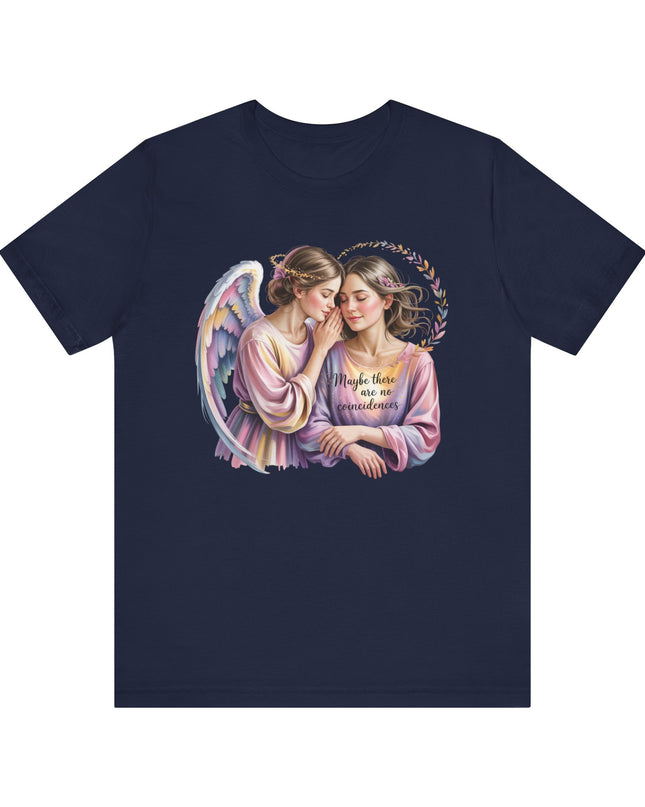 "Maybe There Are No Coincidences" Unisex Jersey Short Sleeve Tee