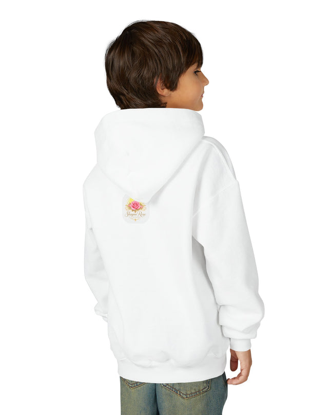 "My Mother Says I am Royalty" Youth Heavy Blend Hooded Sweatshirt