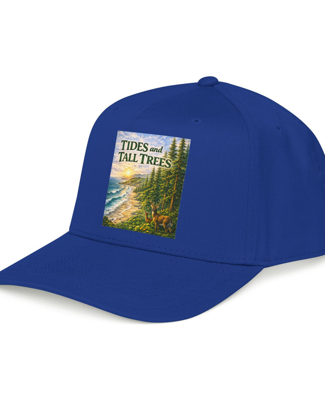 "Tides and Tall Trees" Mid Profile Baseball Cap
